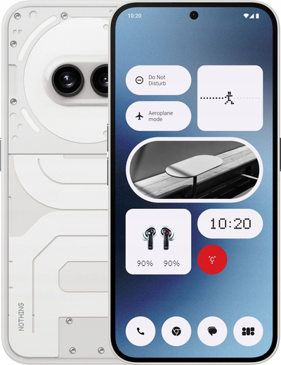 Telefoni Nothing Phone 2a, 6.7", 8GB RAM, i bardhë
