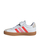 Atlete për kalamaj Adidas VL Court 3.0 Jr JH6318, lëkurë natyrale, mbyllje me shirit ngjitës, të bardha