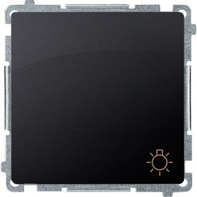Buton drite Kontakt-Simon Basic 10AX, 250 V, grafit mat 