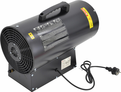 Ngrohës me gaz Awtools AW, 30 kW, me ventilator elektrik, i zi