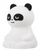 Lampë nate Redleaf Silly Panda, silikon, LED RGB, e bardhë