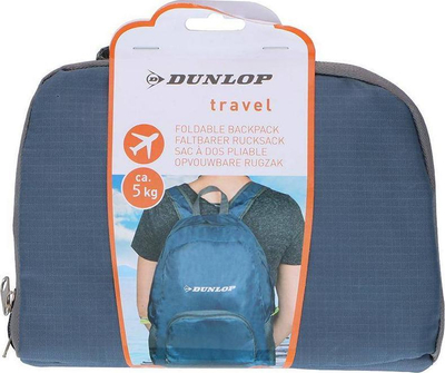 Çantë shpine Dunlop Classic, madhësi e mesme, material i lehtë, e zezë