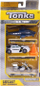 Set lodra metalike Tonka Die Cast Emergency, 3 vetura, forcë emergjence, shumëngjyrëshe