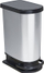 Kosh plerash me pedale Rotho Mono Paso, 50L, soft close, inox i zi