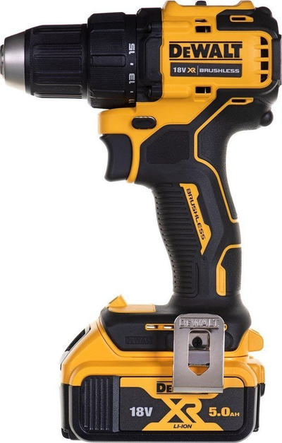 Аккумулаторски шрафцигер и бушилица Деwалт DCD708P3T, 18V, Ли-Јон, жолт