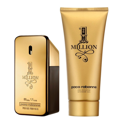Set Paco Rabanne 1 Million Eau De Toilette, 50 ml+Shower Gel, 100 ml