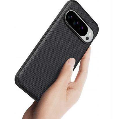Футрола за телефон Nillkin Super Frosted Shield Pro за Google Pixel 10 Pro XL, магнетна, PC TPU, црна