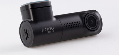Kamerë për makinë Prido Easy 2K, me Wi‑Fi, USB‑C, e zezë