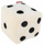 Lodër për qen Coockoo Roll the Dice, formë kubi, pelush, bardh e zi