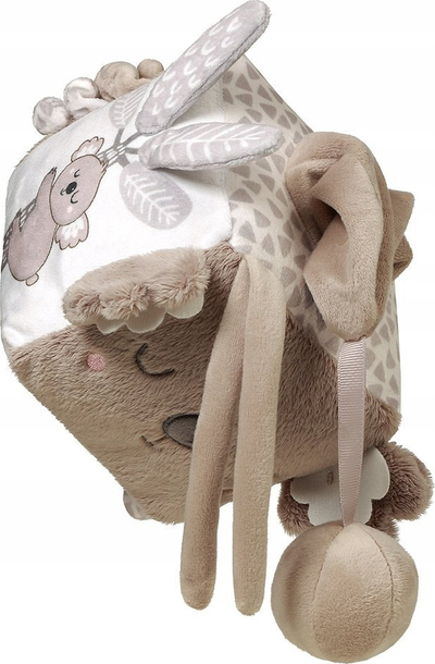 Lodër senzoriale Babyono Koala Coco, kub aktiviteti, për bebe, me shumë ngjyra