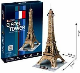 Puzzle me kullë Eifel Dante 3D -(306-01033), 35 elemente
