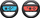 Aksesor timoni Nintendo Switch Joy-Con Wheel Pair, set me 2 copë, i zi