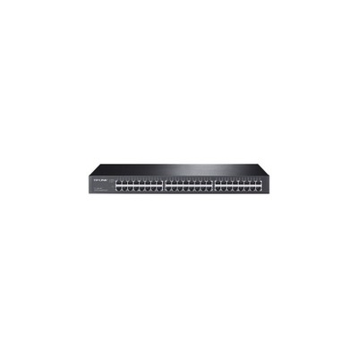 Мрежен свич TP-Link TL-SG1048, 48 гигабитни порти, 10/100/1000 Mbps, црн