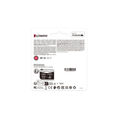 Kartë memorie SDXC Kingston Canvas Select Plus, 256GB, 150MB/s, e zezë