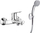 Bateri dushi Deante Vaov BMO 011M, set me dush, krom