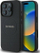Mbrojtëse telefoni Guess PU Grained Classic Logo, për iPhone 16 Pro Max, antirgërvishtëse, e zezë