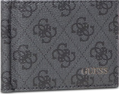 Portofol Guess Vezzola SMVEZLLEA23, material tekstili, me xhep për monedha, i zi