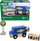 Lodër kamion druri BRIO World Delivery Truck, për fëmijë 3+, i kaltër