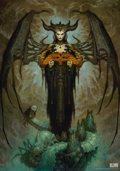 Puzzle Good Loot Gaming Diablo IV Lilith, 1000 copa, për të rritur, shumëngjyrësh