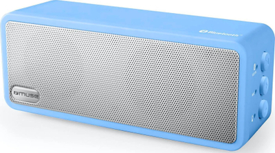 Altoparlant Bluetooth Muse M-350BTM, pa tela, me mikrofon, blu