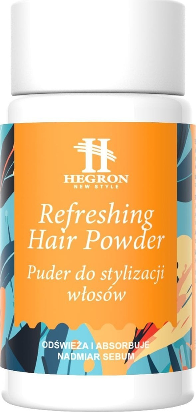 Pluhur për flokë Hegron Refreshing Hair Powder, 10 g, rifreskues