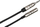 Kabëll zgjatues audio Hosa HXMM-010, 3.5mm TRS, 1m, i zi