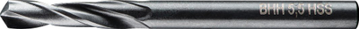 Spiral metalike ABRABORO NWKk DIN 1897, 6.5mm, HSS, gri