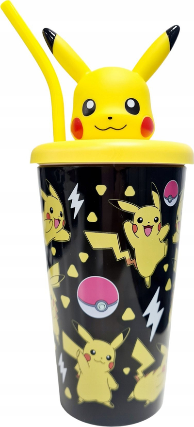 Gotë fëmijësh Kids Licensing Pokemon Pikachu, me kapak dhe tubth, e zezë e verdhë