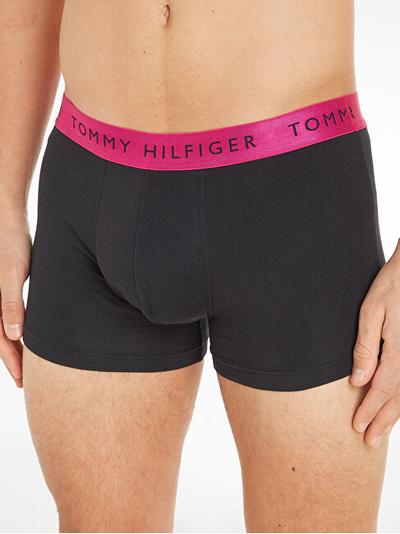 Mbathje për meshkuj Tommy Hilfiger, 3 copë, të zeza
