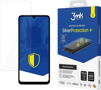 Folie mbrojtëse 3MK SilverProtection+ për Xiaomi Redmi 13C POCO C65, antimikrobiale, transparente