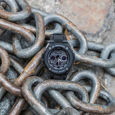 Orë dore Casio G-Shock G-Steel GST-W300G-1A1ER