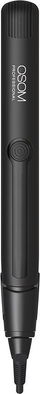 Pегулер за коса OSOM Professional TERRA OSOMP006BL, керамички плочи, регулирање на температура, црна