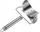 Prerëse brumi Brunbeste BB-1794, 10 cm, çelik inox, e argjendtë
