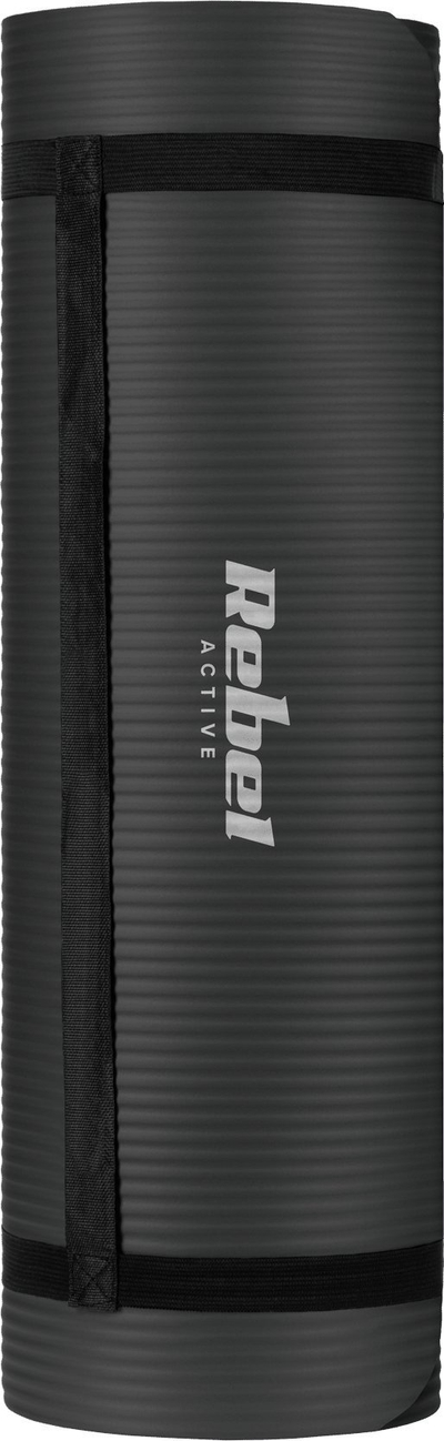 Dyshek fitness Rebel Active, 1cm, NBR, shumëngjyrsh