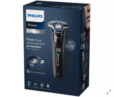 Rroje elektrike Philips Series 7000 S7886/35, Wet &amp; Dry, pa kabllo, blu