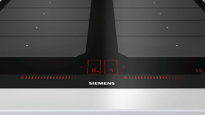 Pllakë me induksion Siemens EX675LXC1E, 60 cm, TouchSlider, e zezë