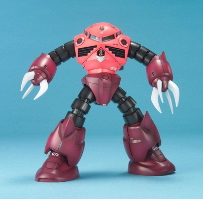 Model kit Bandai MG 1/100 MSM-07S Z'Gok Char Custom, Master Grade, i kuq