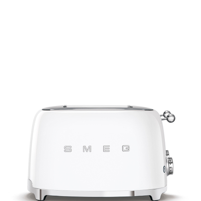 Thekëse buke SMEG 50's Style TSF03WHEU, 2000 W, 4 copë, e bardhë
