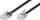 Kabllo telefonike Wentronic goobay TEL 6P4C 8P4C 68578, 10m, RJ11 në RJ45, e zezë