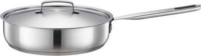 Tigan Fiskars All Steel Chef, 26 cm, çelik inox, me kapak