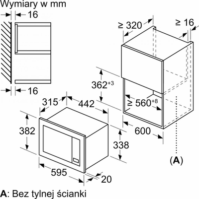 Mikrovalë Bosch BEL620MB3, e zezë
