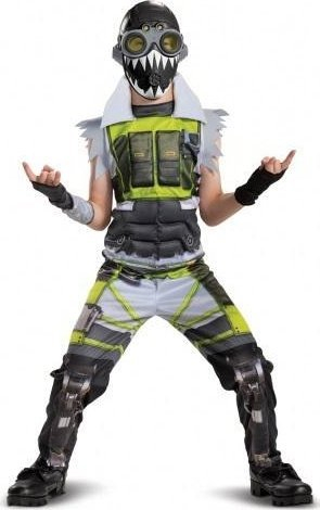 Kostum për çuna Disguise Apex Legends Octane Deluxe, masa 10-12 vjeç, shumëngjyrësh