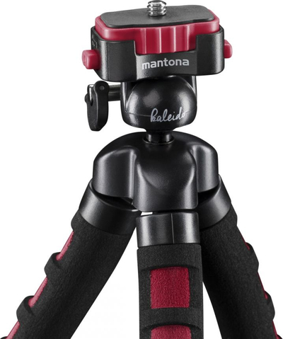 Tripod Mantona Kaleido Flex, fleksibël, i lehtë, shumëngjyrësh