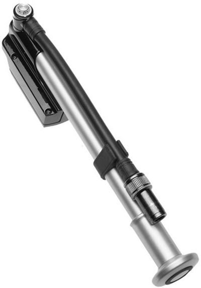 Pompë amortizatorësh Blackburn Honest Digital Shock Pump, matës digjital, presion deri 24 bar, argjendtë metalike