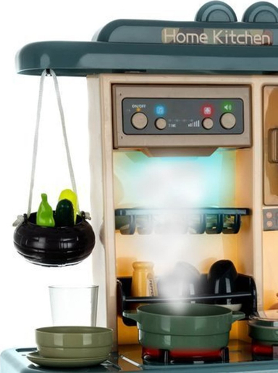 Kuzhinë lodër Home Kitchen XL, 72 cm, me aksesorë, jeshile