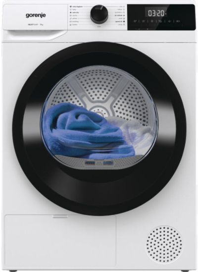Tharëse rrobash Gorenje D2HNE7E, 7 kg, me pompë nxehtësie, e bardhë