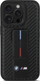 Mbrojtëse telefoni BMW M Grip Stand Smooth and Carbon për iPhone 16 Pro Max, me qëndrim, e zezë