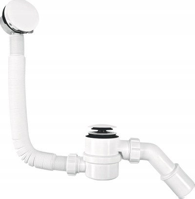 Sifon vaska McAlpine Siphon Set, dalje 40/50mm, mekanizëm automatik, ngjyrë e zezë