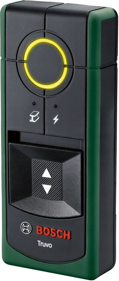 Detektor kabllosh Bosch Truvo 06036812Z0, zbulim kabllosh elektrike, zbulim metalesh, i gjelbër