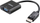 Konvertues Akasa DisplayPort në VGA (D-Sub), kabllo 0,2 m, i zi